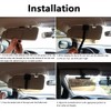 Riloer Anti-glare car visor, car sun visor, suitable for most