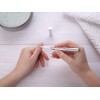 Herome Combi Pack Cuticle Pusher, Glass Nail File Pocket Size