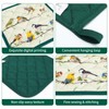 Arquiel Bird Branch Oven Mitts and Pot Holders Sets 2Pcs,