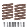 AGTEK Garden Edging 16FT Landscape Edging Kit 2.75 Inch Height