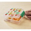 SugarBooger Good Lunch Sandwich Box, Cactus, 1 Count (Pack of