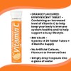 120 Vitamin C Orange 1000mg Effervescent Tablets *6 Packs of