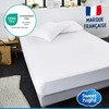 SWEET NIGHT Mattress Protector, White, 180 x 200 x 35