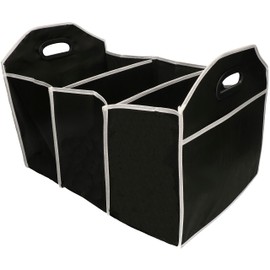 KOTARBAU® Faltbarer Kofferraum-Organizer 52x32x32cm mit 3 Kammern