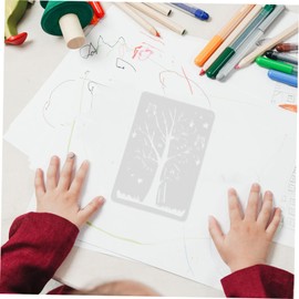 COHEALI 1set Reusable Hollow Drawing Stencils for Boys and Girls Crafts Painting Template for School Projects Stencils for Home Decor and Scrapbooking