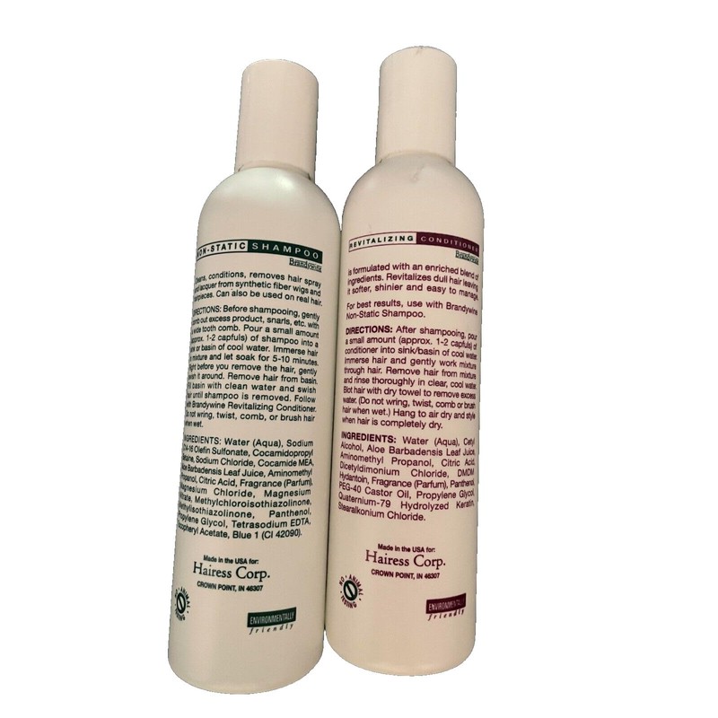 Brandywine Non Static Shampoo & Revitalizing Conditioner 8 oz.