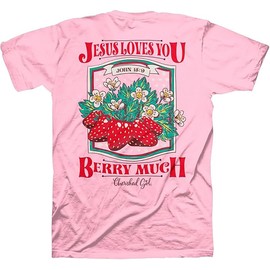 Kerusso - You are Loved - Romans 5:8 - Military Green Cotton - Women's Crewneck T-Shirt, XX-Large