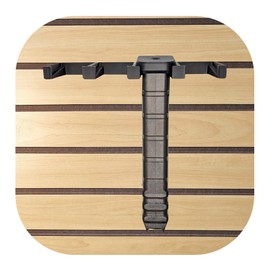 Hammy3DPrints Mount for Springfield Kuna 9mm Mags - Slatwall | Magazine Holder Storage Rack (Dakota with Metal Track Insert)