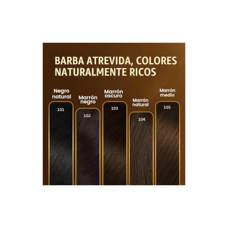 Bigen B103 Coloración para Barba y Bigote, Castaño Oscuro