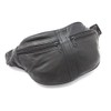 ODS:UKⓇ Genuine Black Leather Quality Waist Bag Bum Bag Travel