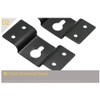 Fahgaer Speaker Wall Mount Bracket Ceiling Stand Clamp Surround Speaker