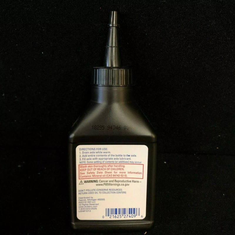 ACDelco G.M. LIMITED SLIP ADDITIVE PT # 88900330 (10-4003) (REPLACEMENT