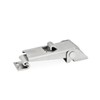 Ganter Normelemente Tension Latches - GN 831-100-S-NI-1 | With Safety