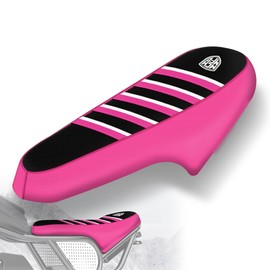 MCHMFG E-Bike Seat Cover Compatible with Ridstar Q20 Motorcycle Electric Bike Non-Slip Anti-UV Seat Covers (Black Pink White)