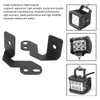 UTV LED Light Mounting Bracket 2 Pieces Side Pillar Mounting