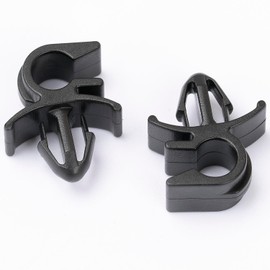 OAUTOO 25pcs 6mm Hood Release Cable Clip 4814094 for Chrysler 200 300 Sebring Avenger Challenger Charger Durango Journey Stratus Fits Jeep Compass Grand Cherokee RAM 1500 2500 3500 1997-On