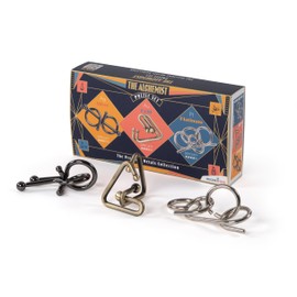 Recent Toys The Alchemist - Metal Brain Teaser Puzzles, Set of 3, Assembly and Disassembly Games for teenagers, adults and puzzlers
