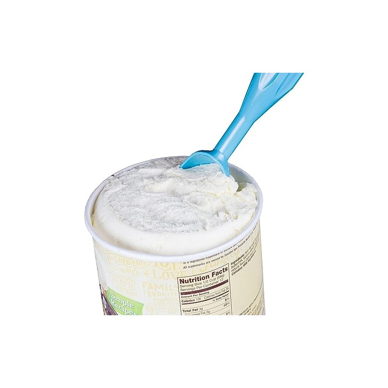 Handy Housewares 7.5" Plastic Ice Cream Scoop (Green)