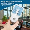 48 Pack Fly Traps Refills Glue Boards Compatible with Safer