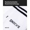 Snocks ® Men's & Women's Tennis Socks (4 x Pairs)