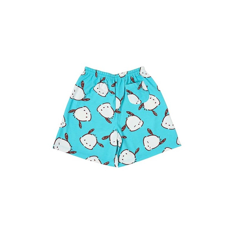 Sanrio 608050 Pochacco Half Pants, 65% Polyester, 35% Cotton