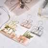 Extra Large Binder Clips 2 Inch, Big Paper Clamps Silver