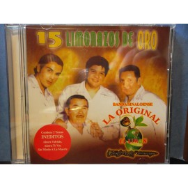 La Original Banda el Limon de Salvador Lizarraga 15 Limonazos de Oro CD Nuevo