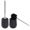 2Pcs Toilet Brush Robust Lockable Threads Efficient Safe Durable Material