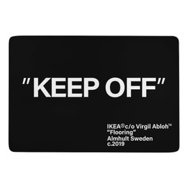 HYQJHTH Keep Off Rug Modern Floor Mat|Cozy Home Decor Carpet|Non-Slip Area Rug for Living Room,Bedroom,or Entryway (Keep-Off, 3.28X4.92FT 60x39inch)