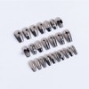 3D Nail Tips, Ribbon, Nail Art, Set of 24, Cute