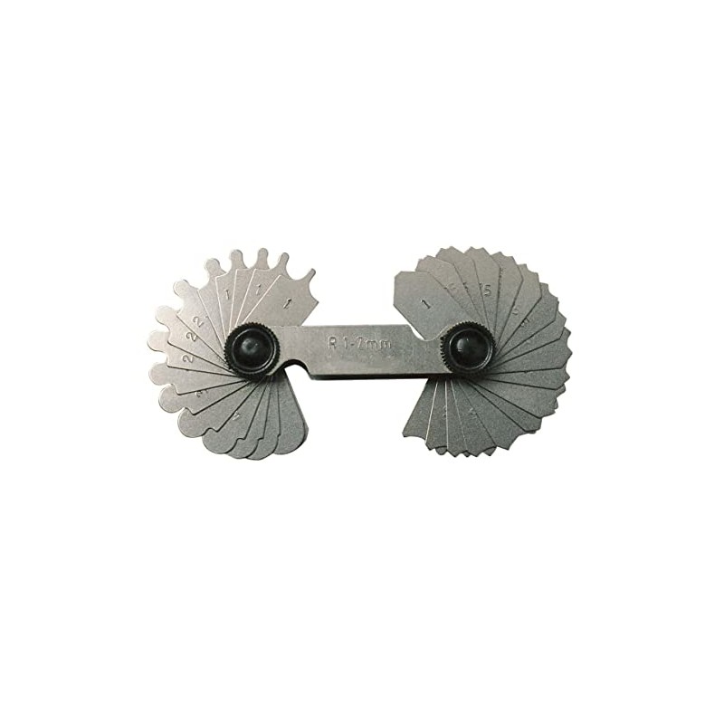 Vogel Radius Gauge Concave and Convex Radius Gauge 7.5 mm