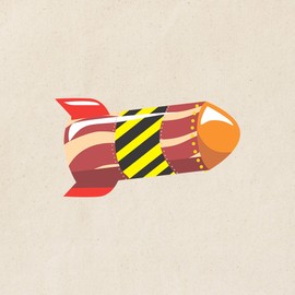 CafePress Space Rocket Vehicle Tote Bag Reusable Natural Beige Canvas Shopping Bag