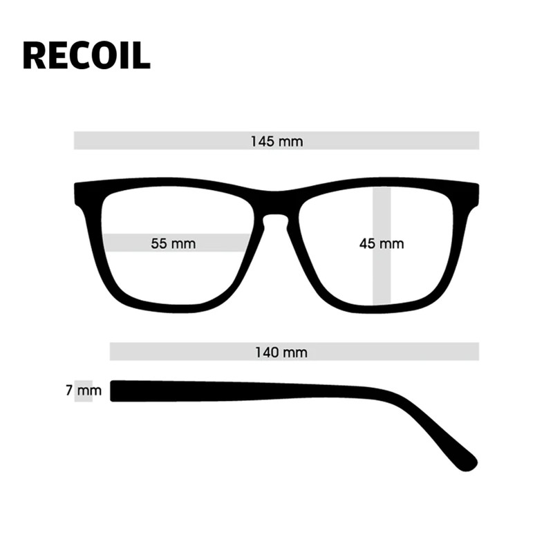 DANG SHADE RECOIL BLACK MATTE X LIGHT YELLOW NIGHT HIGH