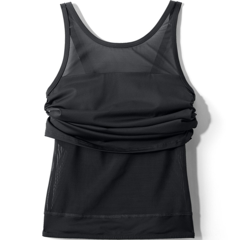 Lands' End Women's Plus Size Chlorine Resistant Smoothing Control Mesh