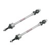 Freedom Off-Road Extended Front Zinc-Nickel Sway Bar End Links for