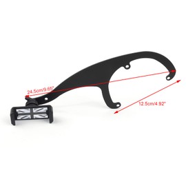 360° Rotation Car Phone Holder Stand Suitable for Mini Cooper R60 R61 Red