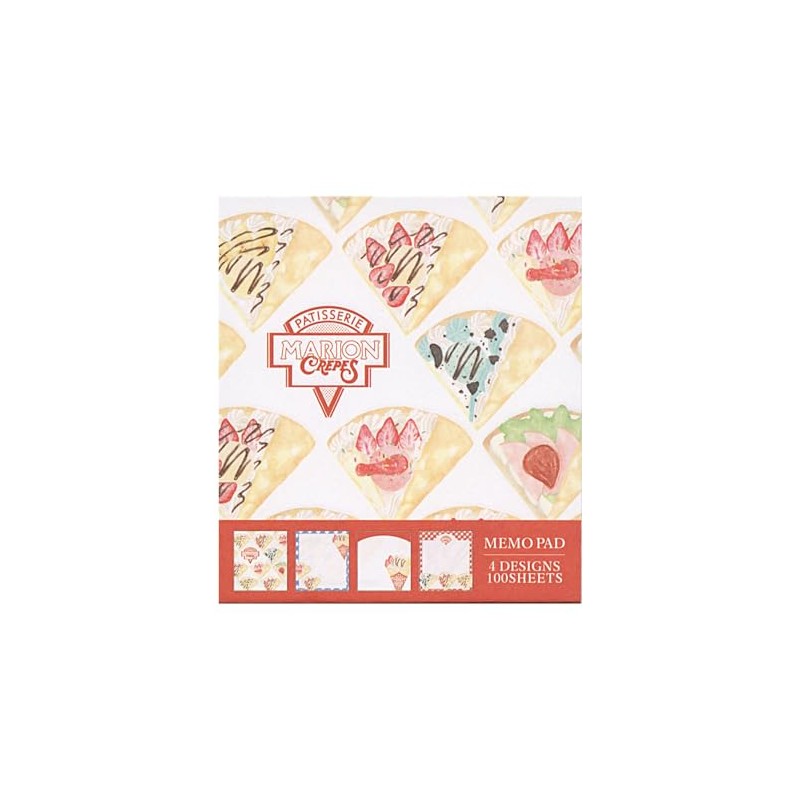 Sunstar Stationery S2842890 Cute Shops in Town Memo Marion Crepe