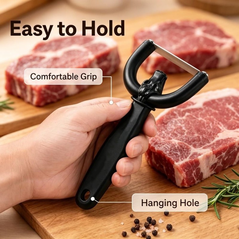 Handheld Meat Fat Trimmer for Beef & Pork – Tensioned