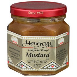 Honeycup Mustard - 8 Ounces (Pack of 3)