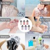 Tavvke 6 Pcs Leak-Proof Refillable Compression Bags, 90ml Travel Squeeze