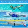 Aletas Cortas De Buceo Antideslizantes Para Hombres Mujeres Rosa roja