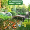 Upgraded Digital Display Solar Pond Aerator, 3 Working Modes(Low/Med/High) Solar