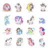 YKKJ Vinyl Sticker Pack of 50 Waterproof Unicorn Graffiti Decal