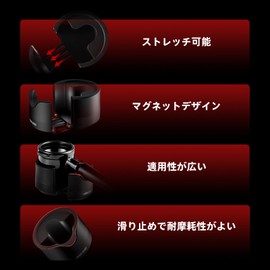 MHW-3BOMBER Coffee Porta Filter Holder 51/53/54/58mm Espresso Porta Filter Stand Tamping Stand Anti-Slip Base CT6164-OS