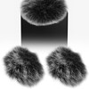 YINETTECH 4 x Microphone Windscreen Cover for Microphone Pop Filter