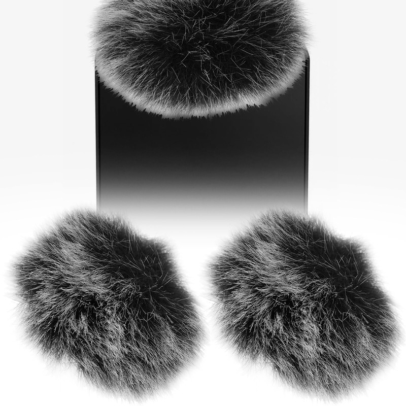 YINETTECH 4 x Microphone Windscreen Cover for Microphone Pop Filter