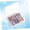 Mikinona 10pcs Removable Flower Sky Pattern Nail Art Stickers for