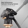 Andoer Video Fluid Head Pan Tilt Tripod Head Panoramic Ball