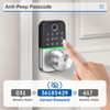 Keypad Smart Door Lock with Knob: Kucacci Keyless Entry Fingerprint