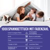 Pizuna Fitted Sheet 90 x 200 cm - 100 x